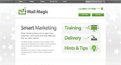 Desktop Screenshot of mail-magic.co.uk